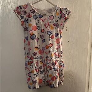 Gymboree Kids Dress with Colorful Floral Print